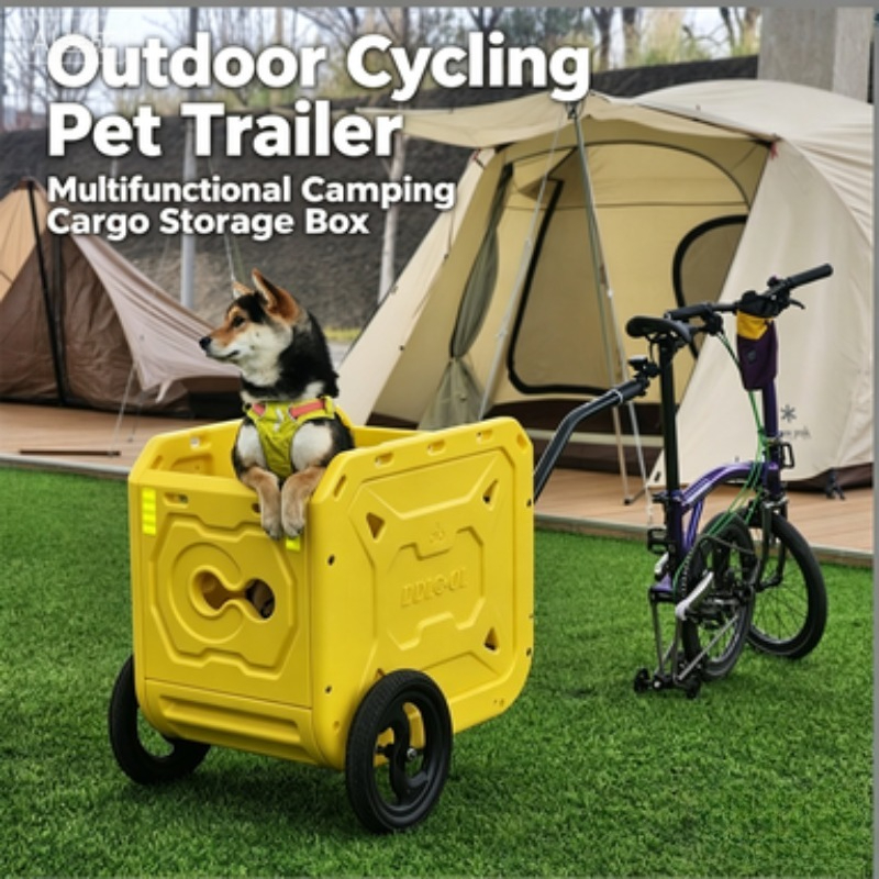 Outdoor Camping Trolley - ZONGYAN Fietskar Multifunctionele Opvouwbare Opbergbox Voor