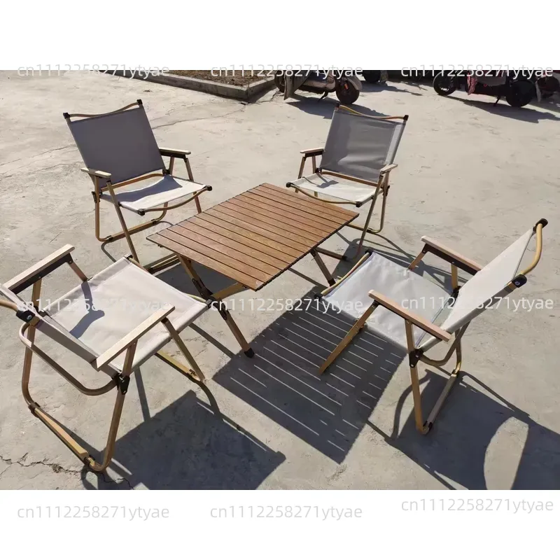 Outdoor Camping Exhibition - Vouwtafel- en stoelenset voor buitenkamperen en