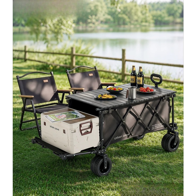 Outdoor Camping Trolley - Opvouwbare campingwagen, inklapbare trolley voor buiten,