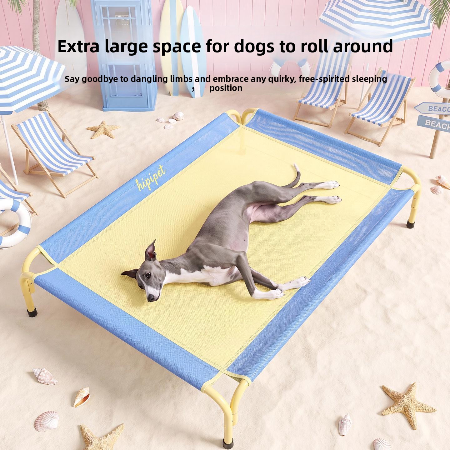Dopamine contrasterende kleur  - Outdoor Camping Dog Bed recensie en prijs