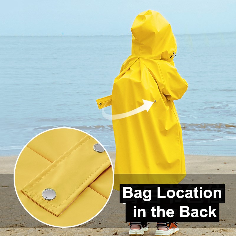 100-140 Cm Kinderen Regenjas J - Camping Rain Poncho recensie en prijs