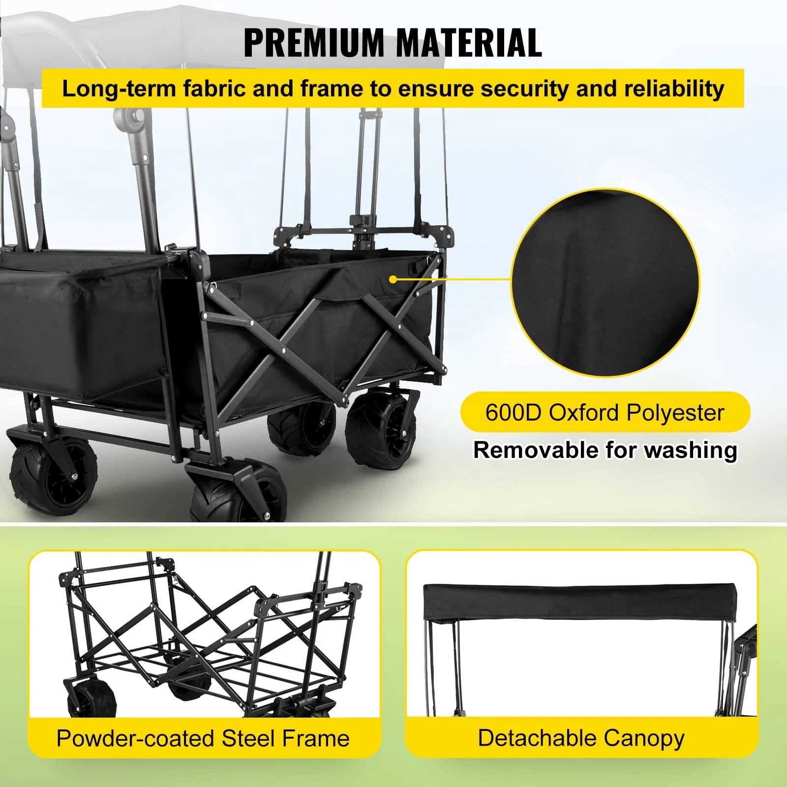 Opvouwbare campingwagen, opvou - Outdoor Camping Trolley recensie en prijs