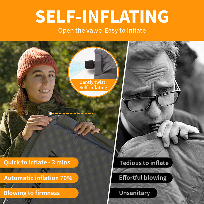 Naturehike D01 Zelfopblazende  - Outdoor Camping Rugs recensie en prijs