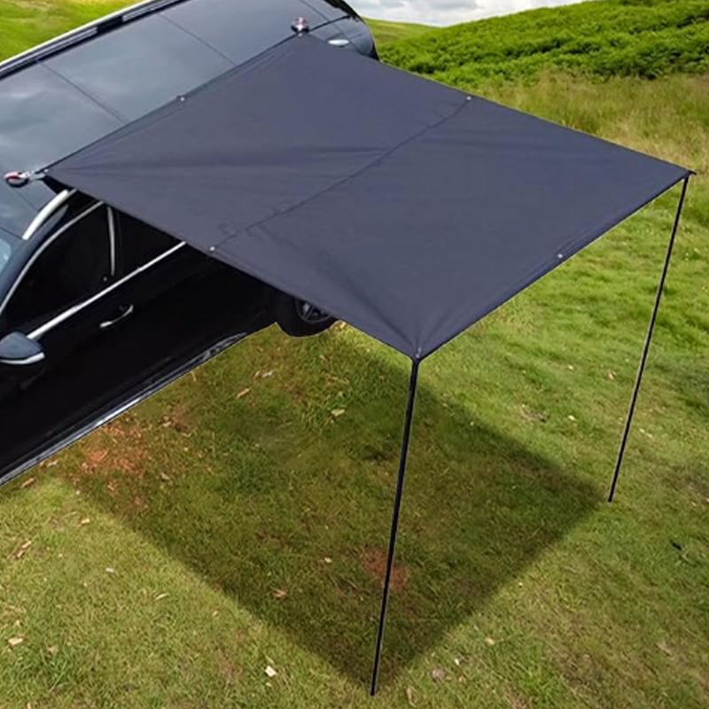 Intrekbare auto-zijluifel, wat - Outdoor Camping Van Tent recensie en prijs