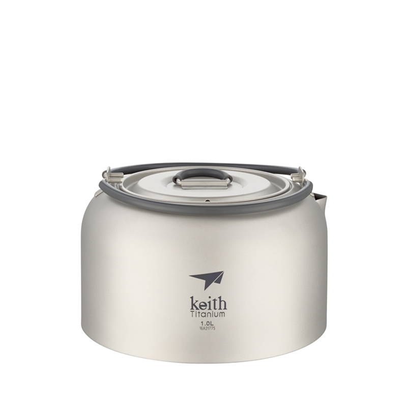 Keith Titanium Ketel 1L, Bacte - Outdoor Camping Dining Set recensie en prijs