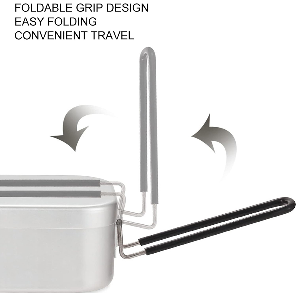 800ML Aluminium Lunchboxen Out - Outdoor Camping Dining Set recensie en prijs