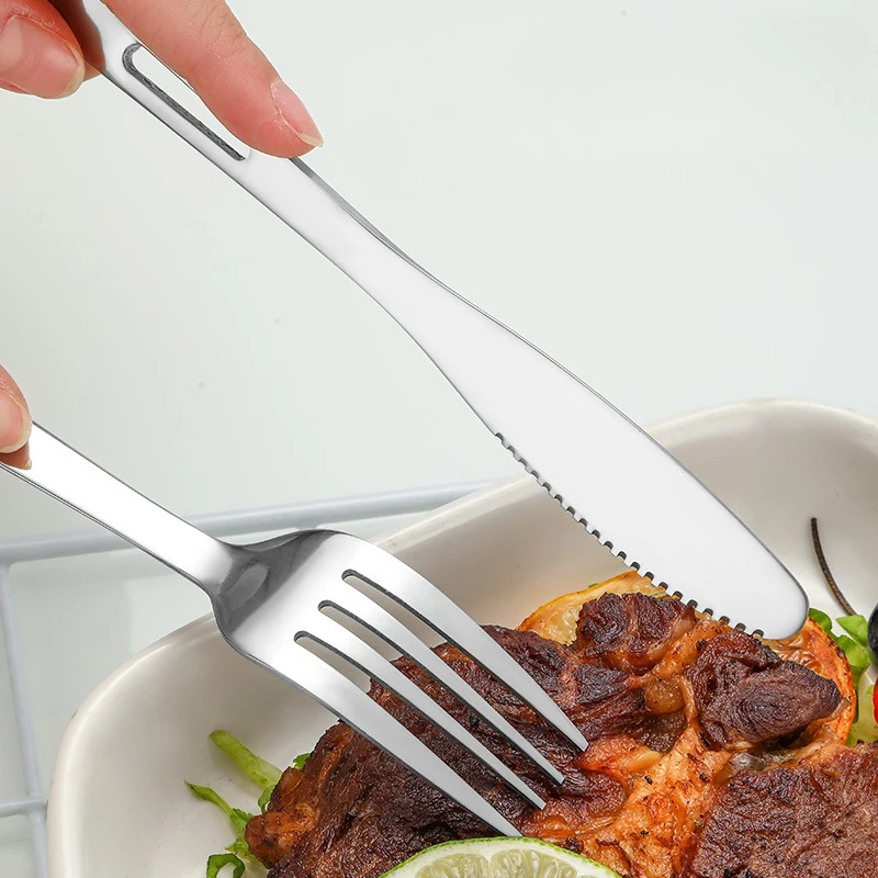 Lepel Vork Messensets Roestvri - Outdoor Camping Dining Set recensie en prijs