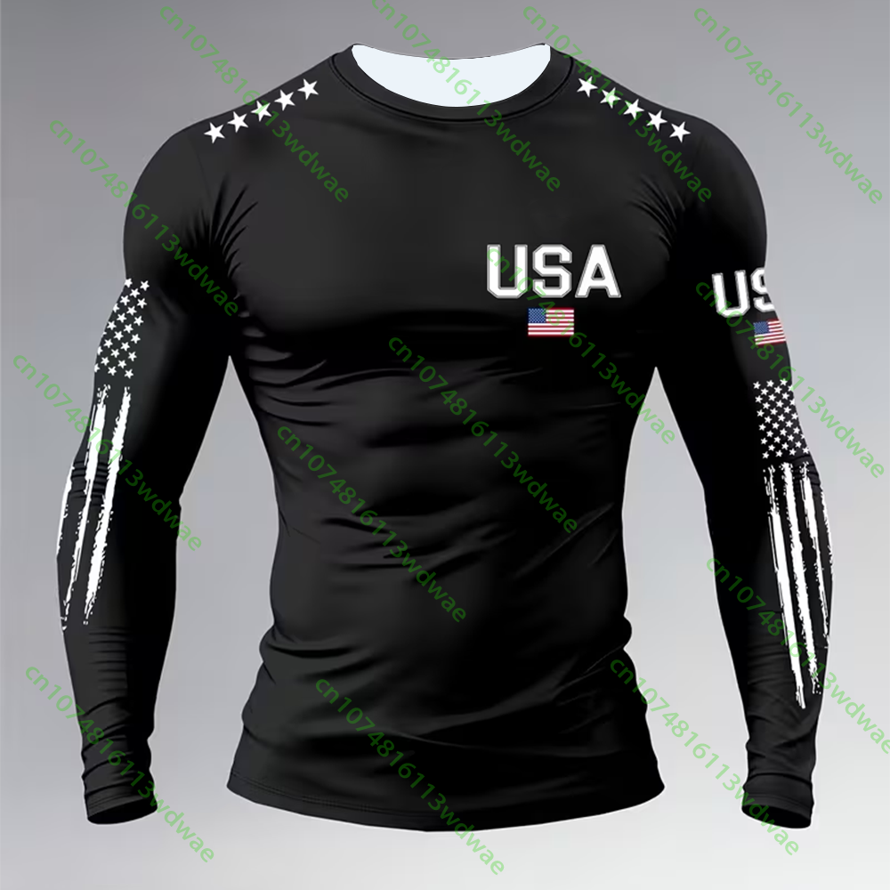 Nieuw herenmode-shirt in Ameri - Outdoor Camping Usa recensie en prijs