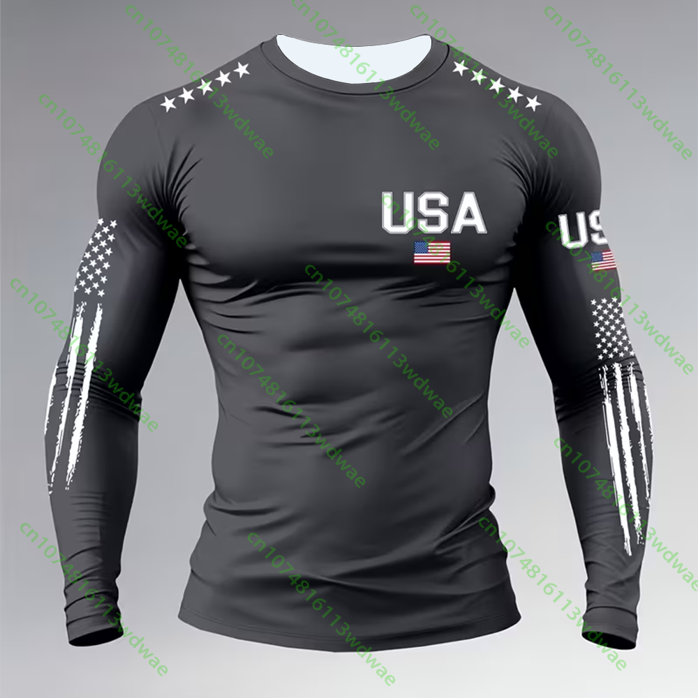 Nieuw herenmode-shirt in Ameri - Outdoor Camping Usa recensie en prijs