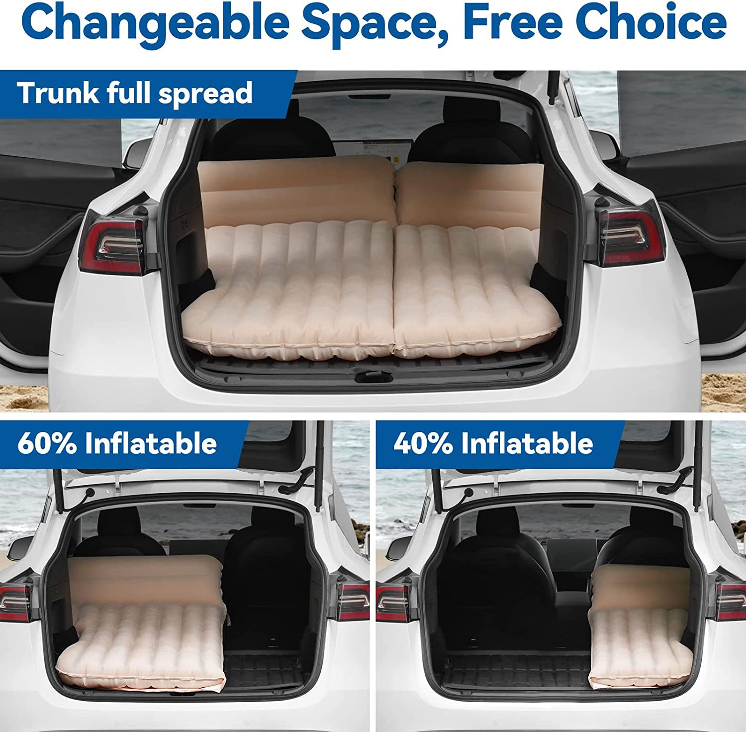 Auto Opblaasbaar Bed Voor Tesl - Bed Outdoor Camping recensie en prijs
