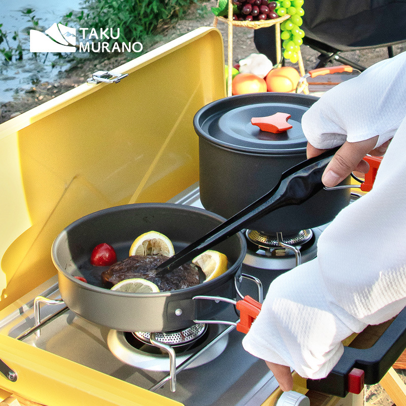 Camping kookgerei set voor bui - Outdoor Camping Dining Set recensie en prijs