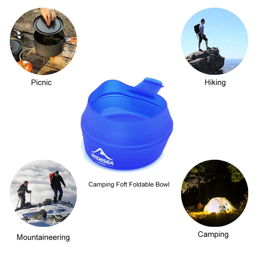 Widesea Camping 250ml Zachte o - Outdoor Camping Dining Set recensie en prijs