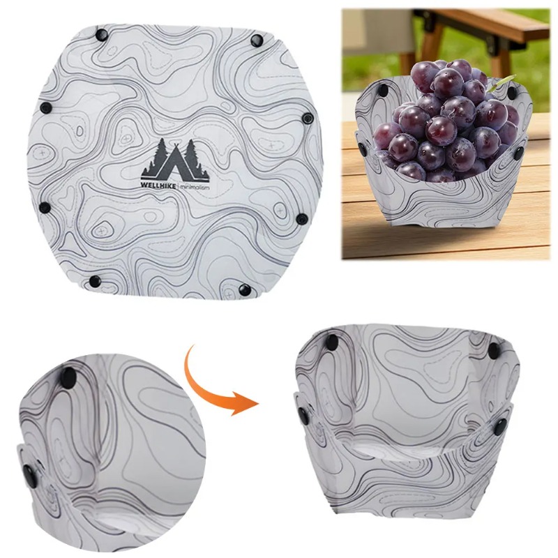 Opvouwbaar campingservies Draa - Outdoor Camping Dining Set recensie en prijs